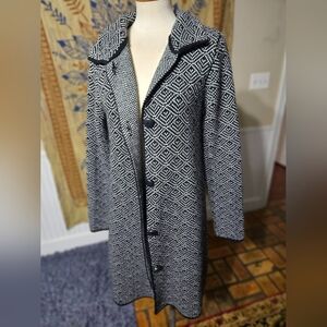 Cocogio Italian Wool Blend Jacket Large